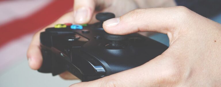 Joystick in hand